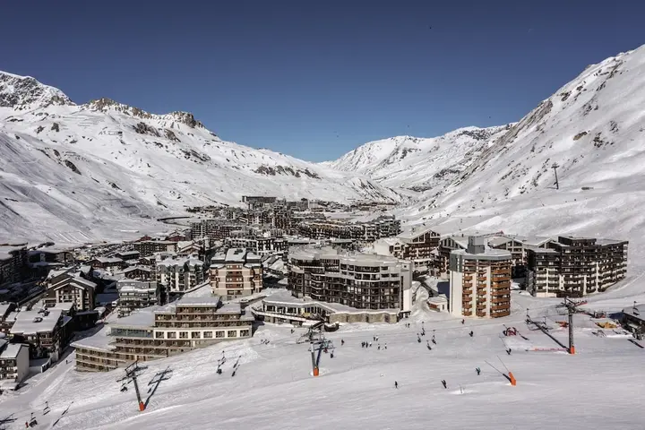 Ski resort Belambra Clubs Tignes Val Claret in Tignes France